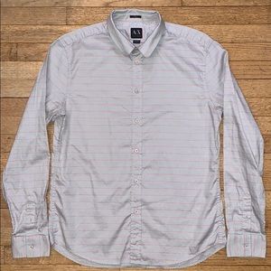 Armani Exchange Chemise Striped Shirt / Slim Fit